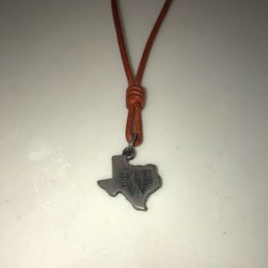 James Avery Whataburger charm necklace